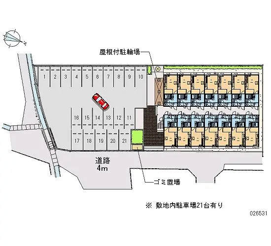 ★手数料０円★高松市木太町　月極駐車場（LP）